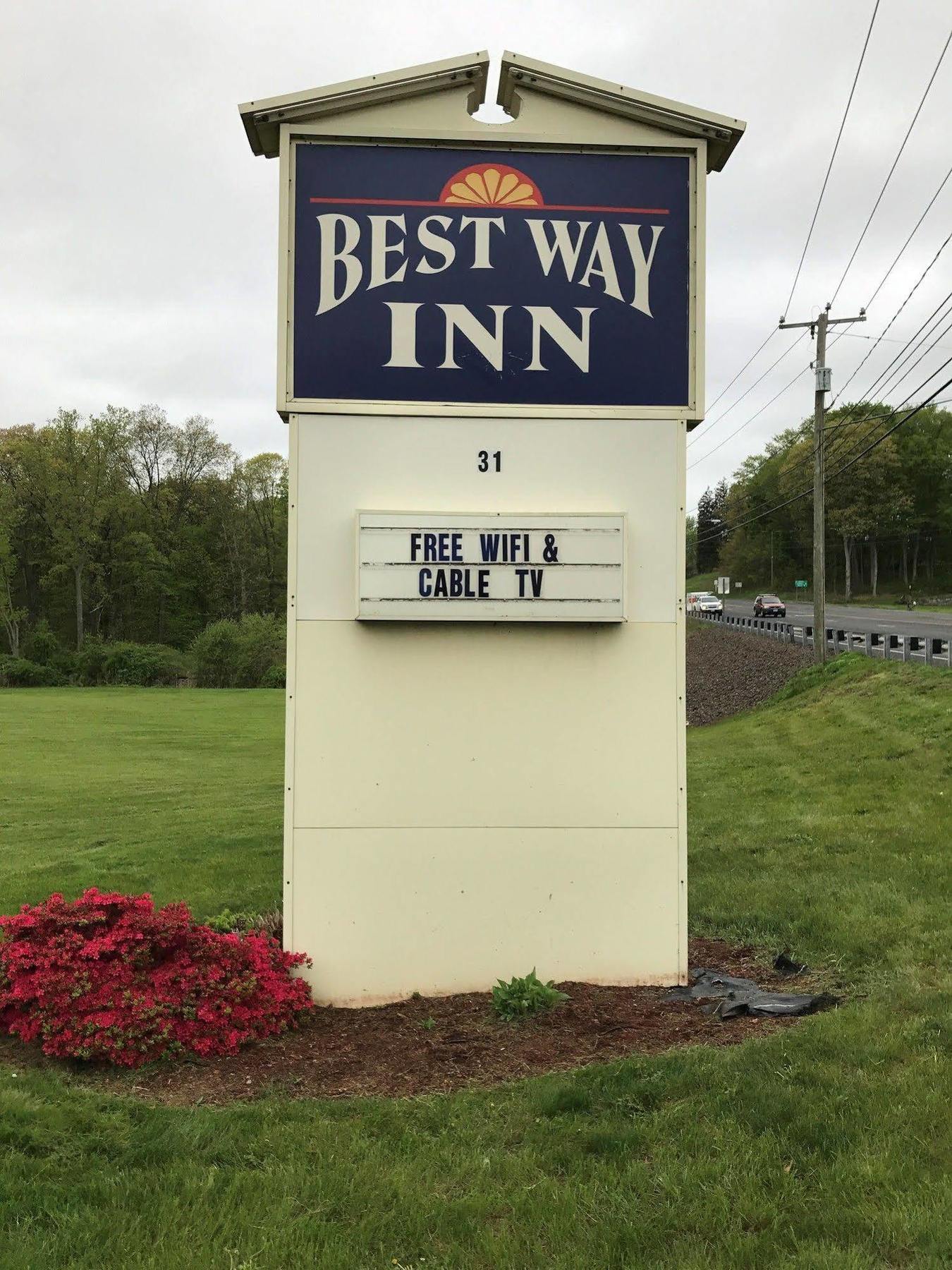 Best Way Inn Middlefield Eksteriør bilde